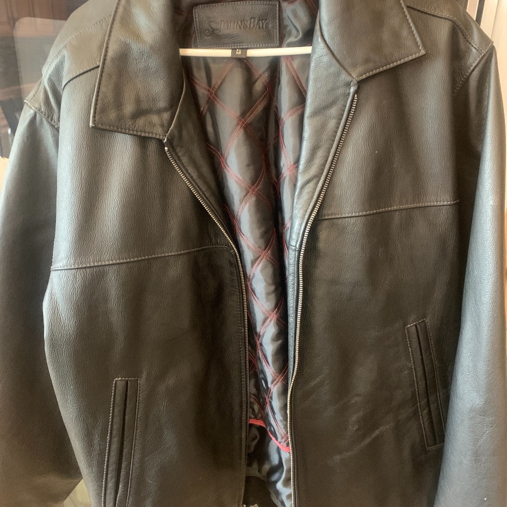 Men’s leather jacket